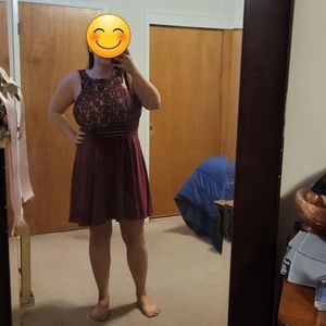 Speechless plum womens size 17 dress